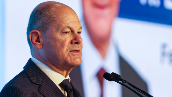 German Chancellor Olaf Scholz