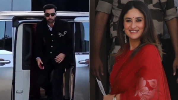 Ranbir Kapoor Kareena Kapoor In Delhi To Invite PM Modi For Raj Kapoor Festival Ranbir Kapoor Kareena Kapoor In Delhi To Invite PM Modi For Raj Kapoor Festival