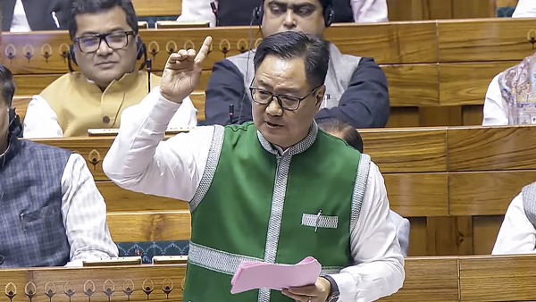 Ambedkar s Writings Misinterpreted After His Death Kiren Rijiju In Parliament