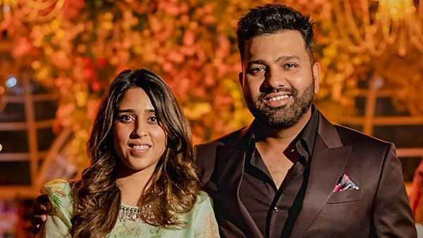 Rohit Sharma and Ritika Sajdeh Rohit Sharma and Ritika Sajdeh