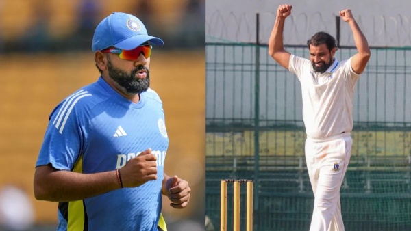 Rohit Sharma and Mohammed Shami