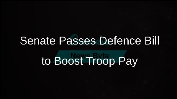 Senate Passes Defence Bill to Boost Troop Pay