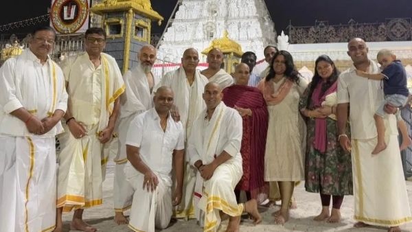 Shivrajkumar-Geetha Visit Tirupati For Divine Grace Amid Health Issues