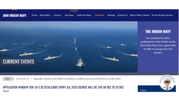 Indian Navy Recruitment 2024