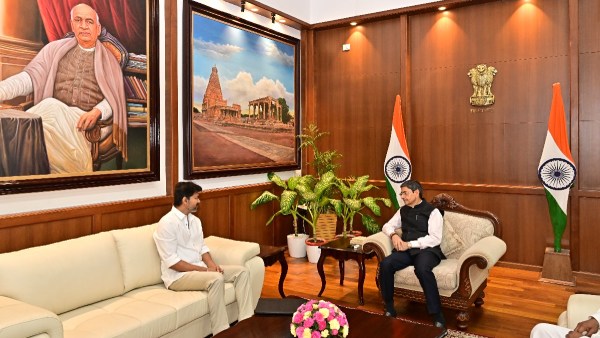 Vijay Meets Governor Amid Protests In Tamil Nadu Vijay Meets Governor Amid Protests In Tamil Nadu