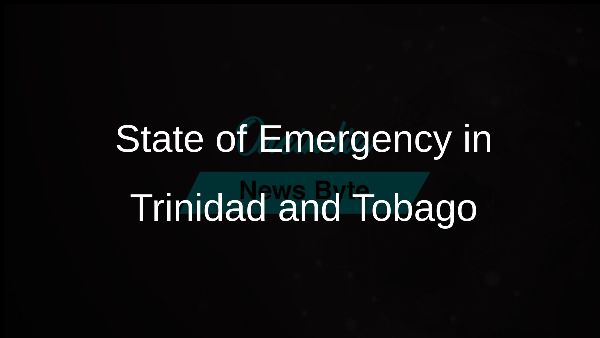 State of Emergency in Trinidad and Tobago