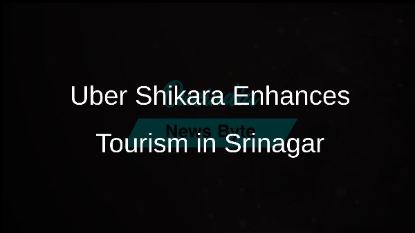 Uber Shikara Enhances Tourism in Srinagar