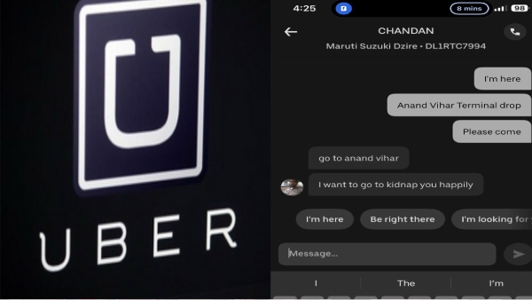 Gurgaon Uber Rider Terrified By Kidnap Text From Driver Internet Weighs In