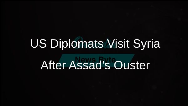 US Diplomats Visit Syria After Assads Ouster