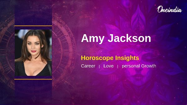 Amy Jackson s Horoscope Prediction Career Opportunities And Love Insights For Aquarians