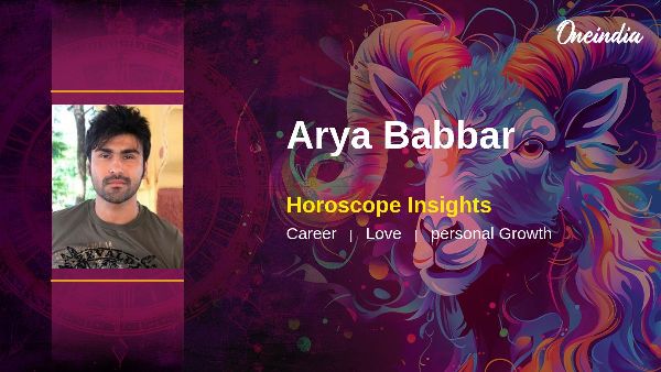 Arya Babbar s Capricorn Horoscope Career Insights And Personal Growth Opportunities
