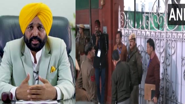 EC Officials Reach Punjab CM Bhagwant Mann s Delhi Residence EC Officials Reach Punjab CM Bhagwant Mann s Delhi Residence