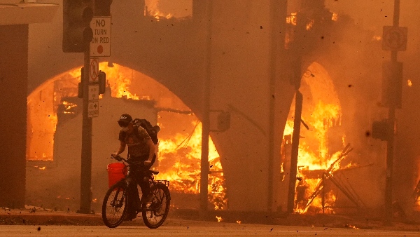 Satellite Images Of California Wildfires Show Scale Of Destruction In Real Time