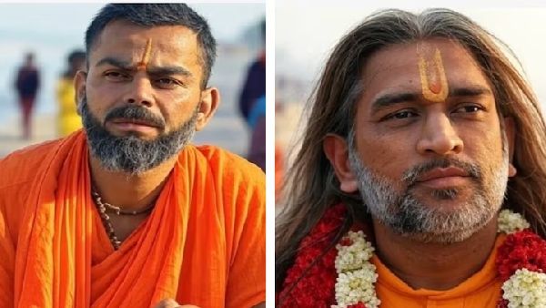 When Cricket Meets Kumbh AI Reimagines Indian Cricketers As Sadhus In Maha Kumbh 2025 In PICS