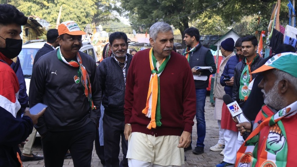 Congress Leader Sandeep Dikshit Files Nomination From New Delhi Constituency