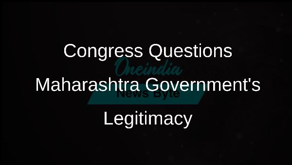 Congress Questions Maharashtra Governments Legitimacy