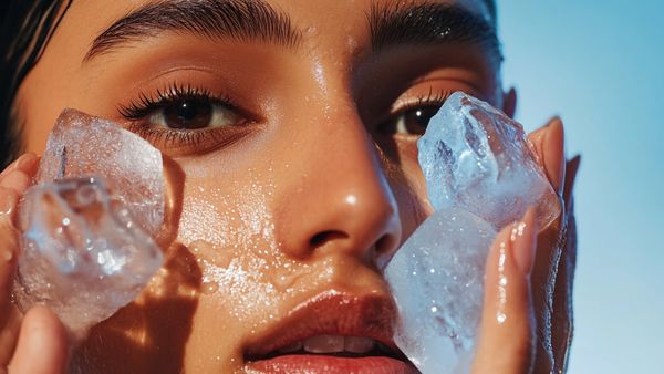 Ice Facial Benefits for Glowing Skin