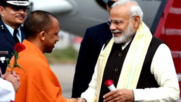 Pime Minister Narendra Modi and UP CM Yogi Adityanath