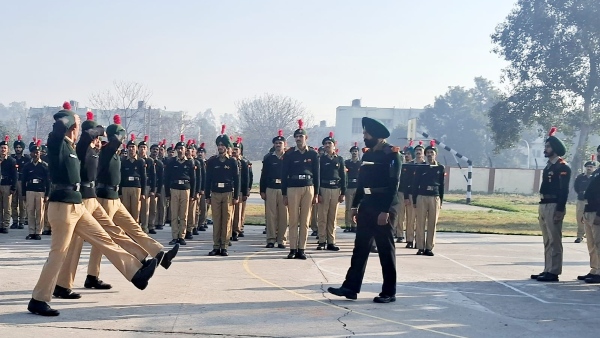 Training Of NCC Cadets In Full Swing Wth Combat Army Battallions