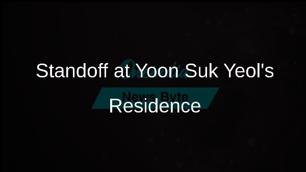Standoff at Yoon Suk Yeols Residence