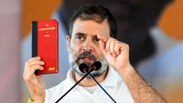 Leader of Opposition in the Lok Sabha and Congress leader Rahul Gandhi