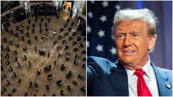 Trump s Inauguration Moved Indoors To Rotunda