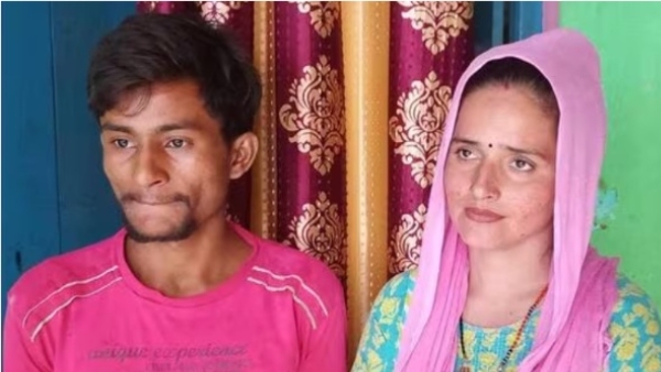 Sachin Meena and Seema Haider