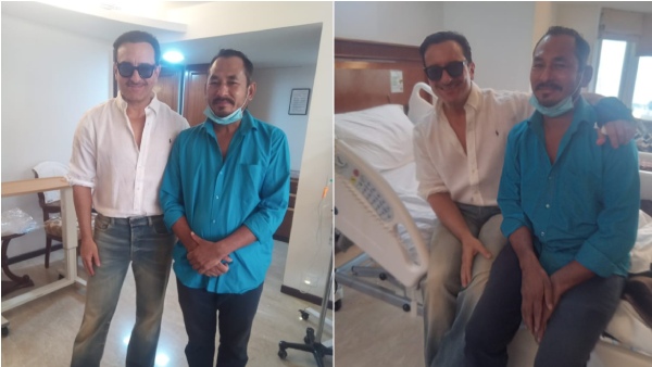 Saif Ali Khan Meets Auto Driver