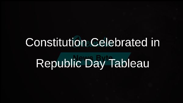 Constitution Celebrated in Republic Day Tableau