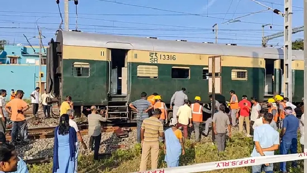 Villupuram Train Derailment Quick Action Prevents Major Disaster Passengers Safe