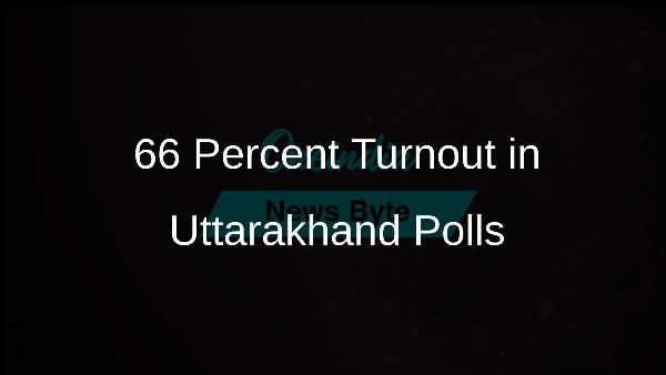 66 Percent Turnout in Uttarakhand Polls