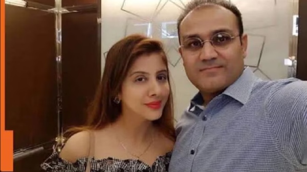 Virender Sehwag Aarti Ahlawat Virender Sehwag Aarti Ahlawat