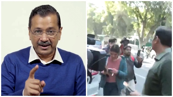 Anti-Corruption Bureau At Arvind Kejriwal s Residence Over Poaching Allegations Against BJP