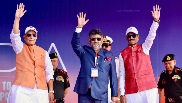 Aero India 2025 DK Shivakumar Hails Bengaluru as India s Aerospace Hub