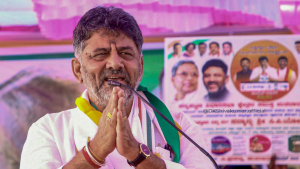 Karnataka Deputy Chief Minister D K Shivakumar