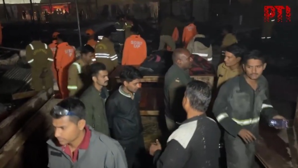 Fire At Mahakumbh Fire At Mahakumbh