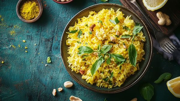 Authentic Lemon Rice Recipe from Tamil Nadu