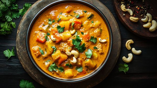 Creamy Malai Mixed Vegetable Curry Recipe Creamy Malai Mixed Vegetable Curry Recipe