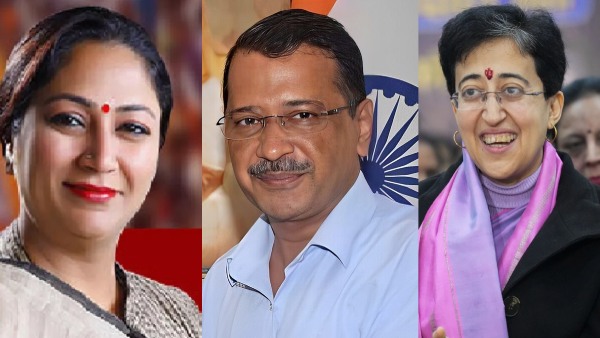 Rekha Gupta Arvind Kejriwal Atishi