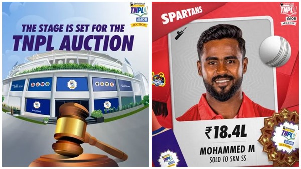 TNPL Auction 2025 Here s Is The List Of Sold Players With Prices amp amp Unsold Players TNPL Auction 2025 Here s Is The List Of Sold Players With Prices amp amp Unsold Players