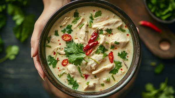 Authentic Tom Kha Kai Chicken Soup Recipe