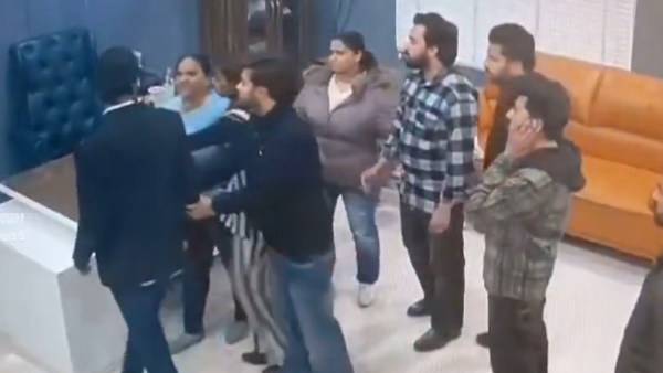 Bajinder Singh Assaults Woman WATCH
