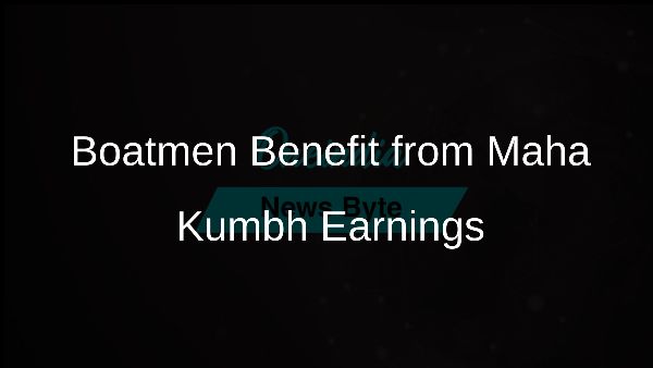 Boatmen Benefit from Maha Kumbh Earnings