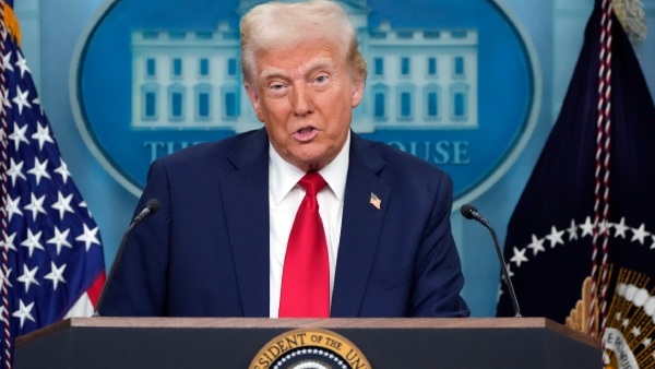 US President Donald Trump