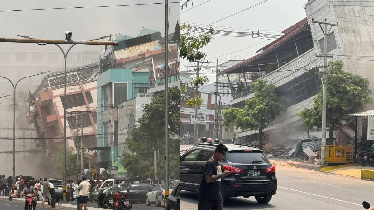 Earthquake news of myanmar