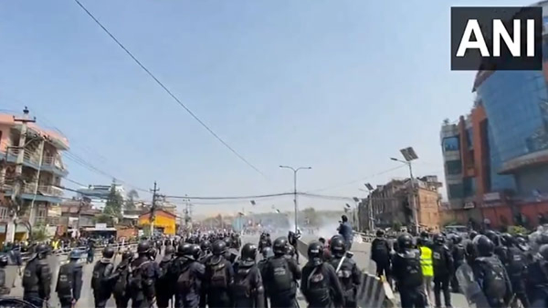 Curfew in Nepal s Kathmandu as Pro-Monarchy Protests Turn Violent