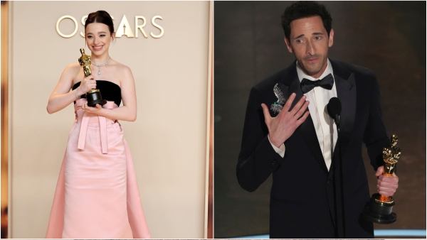 Adrien Brody Mikey Madison Bag Oscars