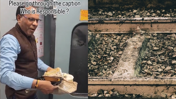 Viral Video Mumbai Train Staffer