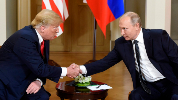 U S President Donald Trump and Russian President Vladimir Putin