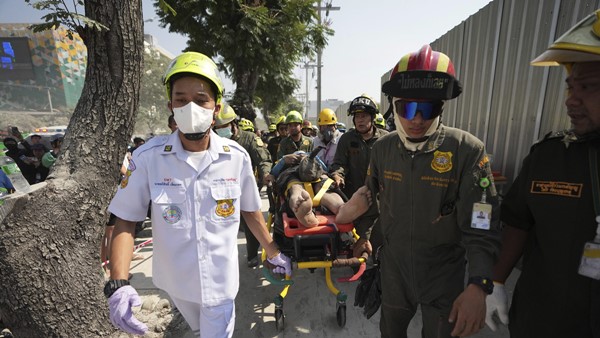 Thailand s Stock Exchange Suspends Trading As Twin Earthquakes Jolt Myanmar